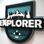 3D stirodur logo Mountain Explorer